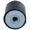 M8 30 x 30mm Double Sides Anti Rubber Vibration Buffer Insulator Coil M3G3