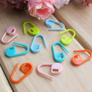 100pcs Mixed Colors Knitting Holder Locking Stitch Needle Clip Crochet Markers