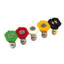 lot 1/4 inch 2.GPM Quick Connect Pressure Washer Spray Nozzle Tips Parts 030
