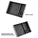Car Armrest Box Center Console Storage Tray with Non-slip Mat Auto Accessories