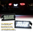 For Jeep Grand Cherokee Levante Fiat 500 "BRIGHT" LED Lights Lamps License Z6L2