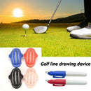 3Pcs Golf Ball Triple Track 3 Line Marker Stencil Marking Alignment Tool Kit Set