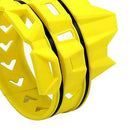 Universal Motorcycle Exhaust Muffler Protector Heat-resistant for Bike Yellow