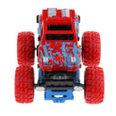 Friction Powered Monster Truck with Big Tire Wheel Pull Back Vehicles Creative