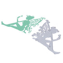 1pcs Metal Steel dainty Sitting fairy Cutting Dies Stencil For DIY Scrapboo A