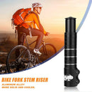 Aluminum Alloy MTB Bike Fork Stem Extender Cycling Handlebar Riser (180mm)