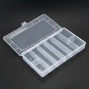 Plastic 8 Compartments Multifunctional Electronics Tool Parts Gadgets
