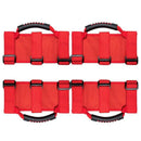 4 X Roll Bar Grab Handles Grip Handle For Jeep Wrangler Yj Tj Jk Jk Jl Jlu  H9L1