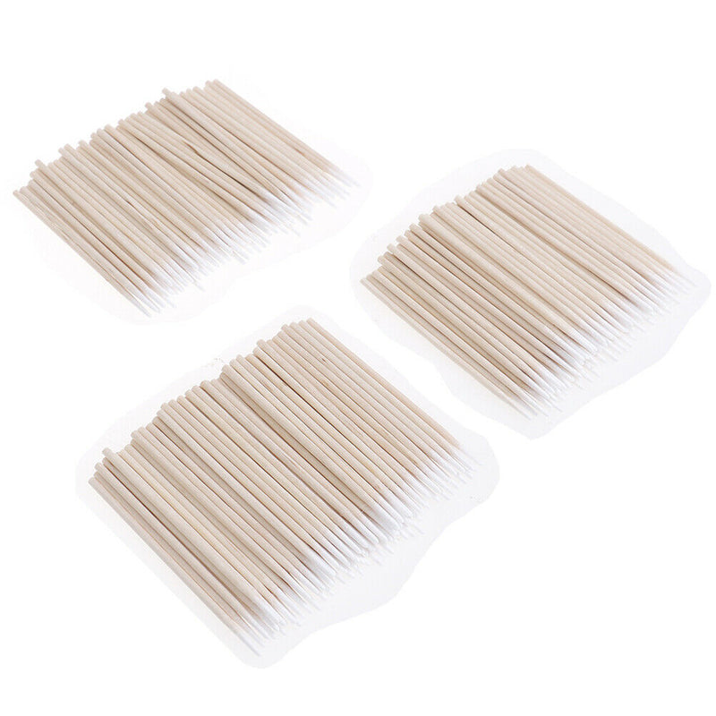 300XTampons Permanent Makeup Cotton Ear Cleaning Makeup Stick Pointed Swabs  Hn