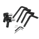 22mm/0.87" Motorcycle Brake Clutch Lever Protector Hand Guard (Black)