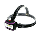 3W COB LED HeadLight AAA Torch Zoomable Headlamp Ultra Bright Light