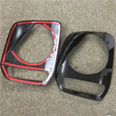 1 Pair Car Headlight Lampshade Shield Protective Decorative Baffle Headligh