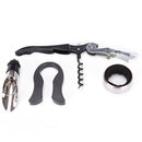 4 in 1 Stainless Steel Wine Tool Gift Set Bottle Opener Pourer `3C