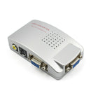 New NTSC PAL VGA to TV AV RCA Signal Adapter Converter Video Box for Laptop  Z