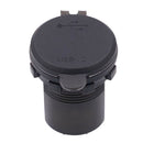 4.2A Dual USB Car Charger with Digital Voltmeter Blue LED Light 12-24V for Car