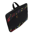 17" 17.3" 17.4" Music Note Notebook Laptop Sleeve Handle Bag Case