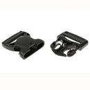 Side Release Backpack Buckle Clips for 38mm Width Webbing Strap Belt