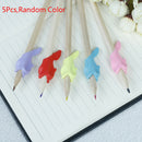 5 x Kindergarten Children Beginners Corrective Grip Silicone Pen Help Fixture OZ