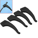2 Pairs Black Reading Glasses Eyeglass Ear Hook Silicone Temple Tips Holder