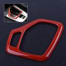 fit for Jeep Cherokee Interior Accessory Red Trim Gear Frame Cover 2016 - 2018