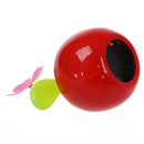 Car red Cute Flip Flap Swing Solar Flower P2M7