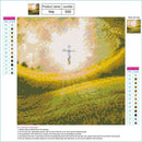 1set DIY 5D Diamond Painting full drill wild holy cross Embroidered Cross.SP