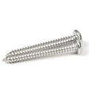 40Pcs M1.2*3-6mm Round Dome Pan Head Phillips Wood Screws Kits 304 A2 Stainless