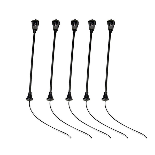 5PCS Street Light LED Lamp Post for Railway Yard Mini Lanscape LED Light  01