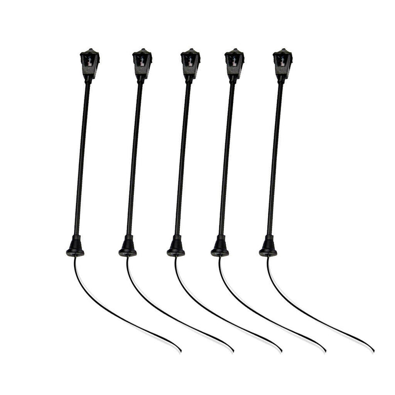 5PCS Street Light LED Lamp Post for Railway Yard Mini Lanscape LED Light  01