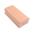 Wooden Radius Sanding Block w/ Black Guitar Abrasive Paper Luthier Tool 7.25