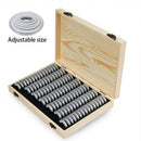 Wooden Display Coin Storage Box Commemorative Portable Universal Collection Case