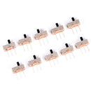 50 Pcs 2 Position SPDT 1P2T 3 Pin PCB Panel Vertical Slide %o