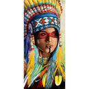 Lady 5D Full Round Rhinestones Drill Diamond Painting Mosaic Embroidery Kit