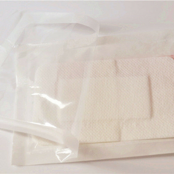 5pcs Non-Woven Medical Adhesive Wound Dressing Large Band Aid Bandage 6cm*10cm