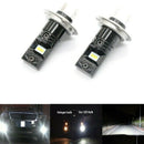 H7 CSP LED Headlight High Low Beam Bulbs Kit 6000K White 55W 8000LM Super B