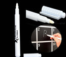 3 x White Liquid Chalk Pen Marker For Windows Glass Chalkboard Blackboard Art