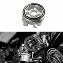 3Pcs Oil Filter Temp Pressure Cooler Gauge Sandwich Plate Adapter Sens TSZ