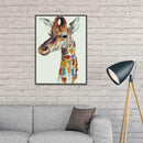 5D DIY Full Drill Diamond Painting Giraffe Cross Stitch Embroidery Mosaic