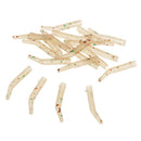 Pack of 20pcs Carp Rig Fishing Line Aligner, Hook Aligner Accessories, Bent Hook