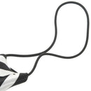 Children Cute Fashionable Elastic strap Diagonal Stripe Tie - Black + White