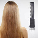 Double ends 2 Use Plastic Metal Hair Brushes Comb Barber Salon Tools Ed JC,aT Kw
