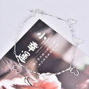 Fashion Women Hollow Love Heart Anklet Adjustable Chain Bracelet Jewelry GiftOZ