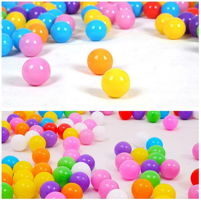 50pcs Eco-Friendly Colorful Ocean Wave Soft Balls Pool Outdoors Baby Toys