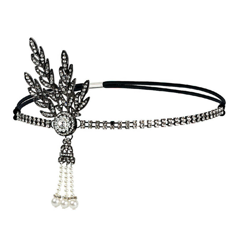 3pcs Elegant Lady Headband 1920s Style Hair Accessory Party Decoration