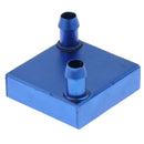 Aluminum Water Cooling Block CPU Graphics Heat Sink 40 x 40mm Radiators Up