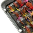 32pcs Fly Fishing Lure Artificial Insect Bait Trout hooks Tackle with Case