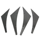 Anti Splitter Diffuser Bumper Canard Lip Tuning Body Kit / Front Deflector