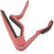 Clamp Key Trigger Capo for Acoustic Electric Classic Guitar (Pink)