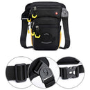 Men Nylon Drop Leg Bag Hip Bag on the Thigh Handy Fanny Pack Belt Hip Bum P