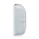 Leather Makeup Toiletry Bag Organizer Travel Pure Color Zipper Cosmetics Pouch